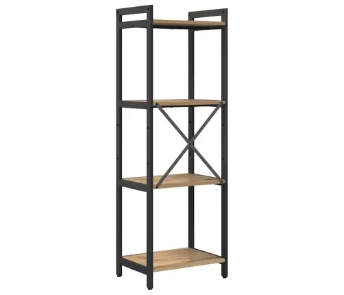 Raamatukapp Käsitöötamm 40 X 30 X 118 Cm Tehispuit