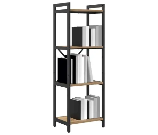 Raamatukapp Käsitöötamm 40 X 30 X 118 Cm Tehispuit