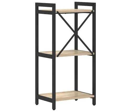 Knygų Lentyna Sonoma Ąžuolas 40 X 30 X 85 Cm Apdirbta Mediena