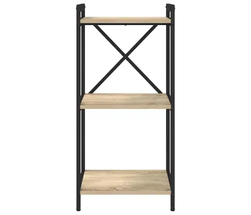 Raamatukapp Sonoma Tamm 40 X 30 X 83 Cm Tehispuit