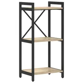 Raamatukapp Sonoma Tamm 40 X 30 X 85 Cm Tehispuit