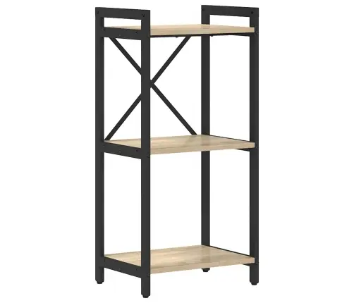 Knygų Lentyna Sonoma Ąžuolas 40 X 30 X 85 Cm Apdirbta Mediena