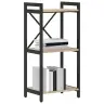 Raamatukapp Sonoma Tamm 40 X 30 X 83 Cm Tehispuit