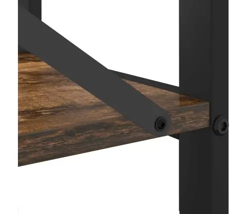 Grāmatu Skapis Dūmakaina Ozolkoka 40 X 30 X 83 Cm Vidaxl