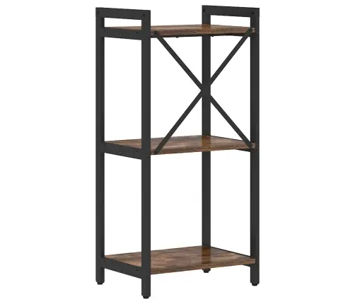 Raamatukapp Suitsetatud Tamm 40 X 30 X 85 Cm Tehispuit