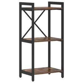 Raamatukapp Suitsetatud Tamm 40 X 30 X 85 Cm Tehispuit Raamatukapp Suitsetatud Tamm 40 X 30 X 85 Cm Tehispuit