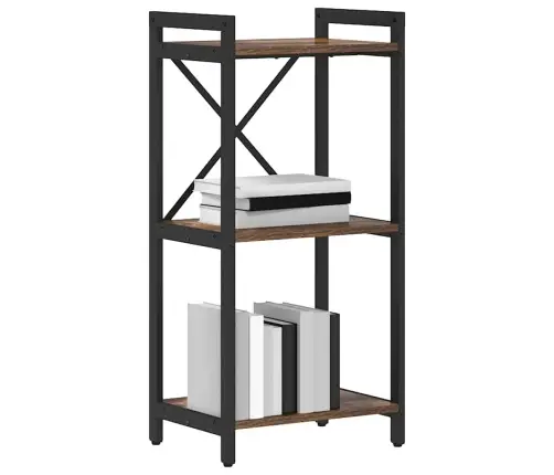 Grāmatu Skapis Dūmakaina Ozolkoka 40 X 30 X 83 Cm Vidaxl