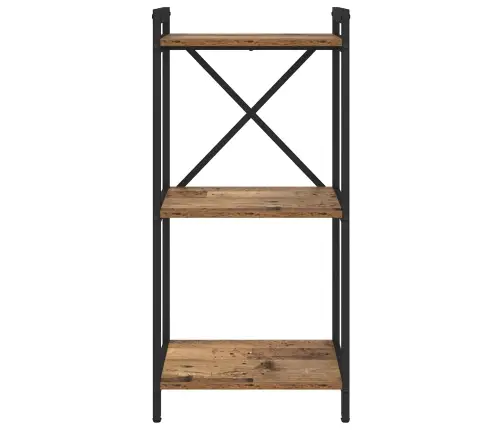 Grāmatu Skapis Vecs Koks 40 X 30 X 83 Cm Inženierijas Koks Vidaxl