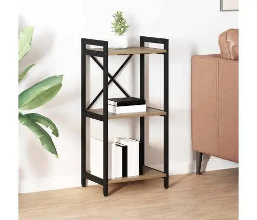 Grāmatu Skapis Amatnieku Ozola 40 X 30 X 83 Cm Vidaxl