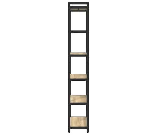 Raamatukapp Sonoma Tamm 60 X 30 X 188 Cm Tehispuit