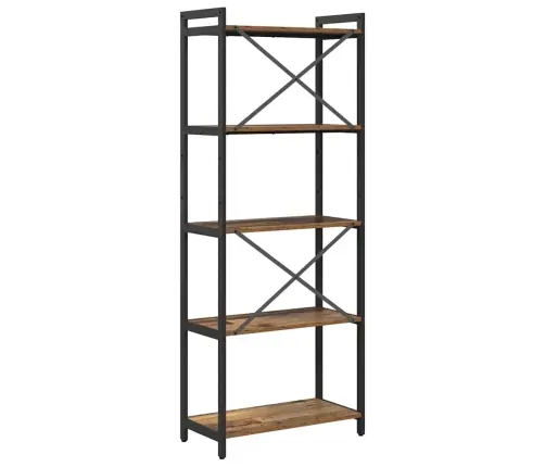 Raamatukapp Vana Puit 60 X 30 X 153 Cm Tehispuit