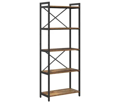 Raamatukapp Vana Puit 60 X 30 X 153 Cm Tehispuit