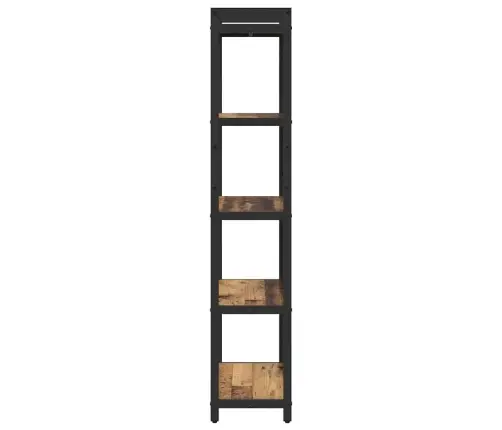 Raamatukapp Vana Puit 60 X 30 X 153 Cm Tehispuit
