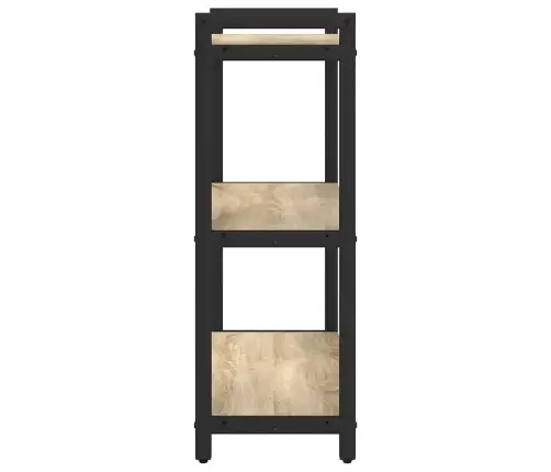 Grāmatu Skapis Sonomas Ozola 60 X 30 X 83 Cm Inženierijas Koks Vidaxl