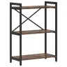 Raamatukapp Suitsutatud Tamm 60 X 30 X 83 Cm Tehispuit