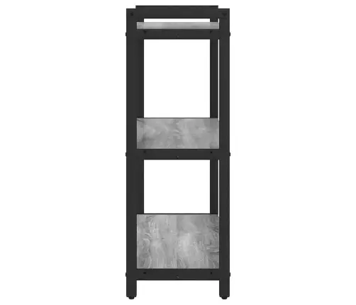 Grāmatu Skapis Pelēka Sonomas Ozola 60 X 30 X 83 Cm Vidaxl