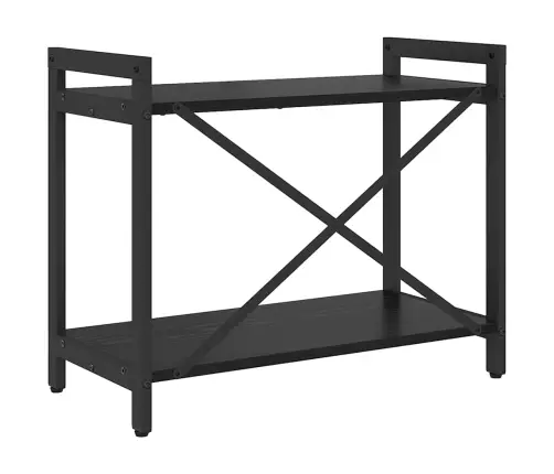 Grāmatu Skapis Melns Ozols 60 X 30 X 48.5 Cm Inženierijas Koks Vidaxl Grāmatu Skapis Melns Ozols 60 X 30 X 48.5 Cm Inženierijas Koks Vidaxl