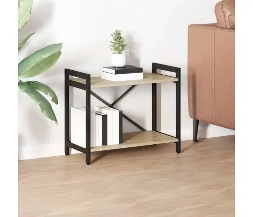 Grāmatu Skapis Sonomas Ozola 60 X 30 X 48.5 Cm Vidaxl