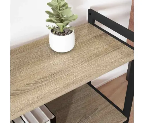 Grāmatu Skapis Sonomas Ozola 60 X 30 X 48.5 Cm Vidaxl