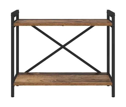 Raamatukapp Vana Puit 60 X 30 X 48.5 Cm Tehispuit