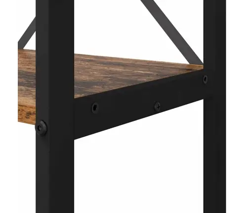 Grāmatu Skapis Vecs Koks 80 X 30 X 188 Cm Inženierijas Koks Vidaxl