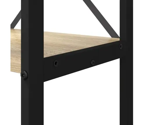 Knygų Lentyna Sonoma Ąžuolas 80 X 30 X 118 Cm Apdirbta Mediena