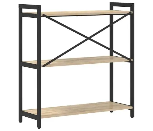 Knygų Lentyna Sonoma Ąžuolas 80 X 30 X 85 Cm Apdirbta Mediena