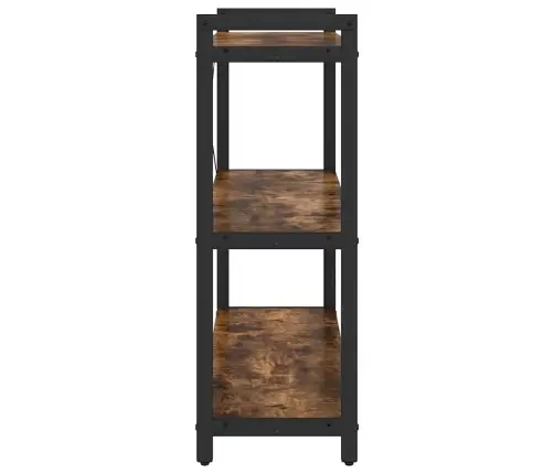 Grāmatu Skapis Dūmakaina Ozolkoka 80 X 30 X 83 Cm Vidaxl