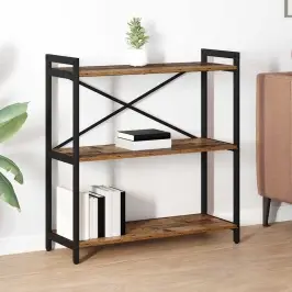 Raamatukapp Vana Puit 80 X 30 X 83 Cm Tehispuit