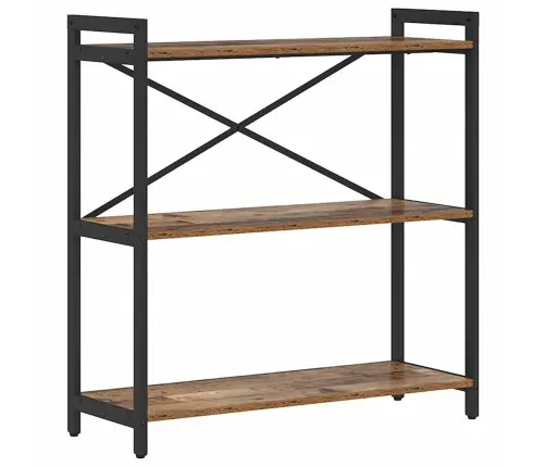 Grāmatu Skapis Vecs Koks 80 X 30 X 83 Cm Inženierijas Koks Vidaxl