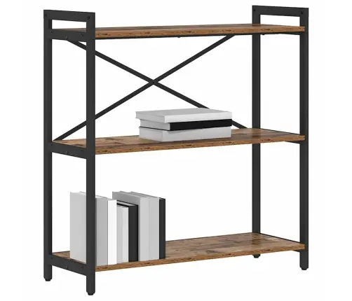 Grāmatu Skapis Vecs Koks 80 X 30 X 83 Cm Inženierijas Koks Vidaxl