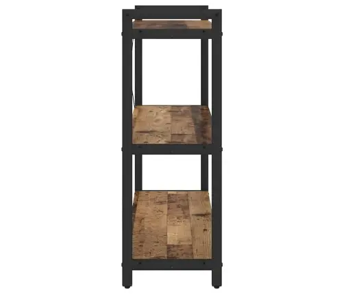 Grāmatu Skapis Vecs Koks 80 X 30 X 83 Cm Inženierijas Koks Vidaxl