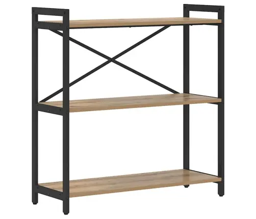 Raamatukapp Käsitöötamm 80 X 30 X 83 Cm Tehispuit