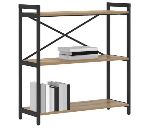 Raamatukapp Käsitöötamm 80 X 30 X 83 Cm Tehispuit