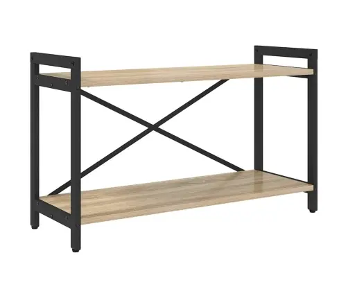 Grāmatu Skapis Sonomas Ozola 80 X 30 X 48.5 Cm Vidaxl