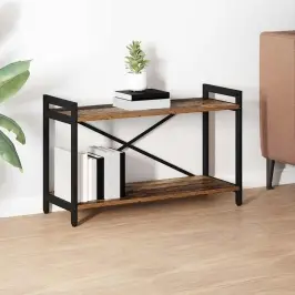 Grāmatu Skapis Vecs Koks 80 X 30 X 48.5 Cm Inženierijas Koks Vidaxl