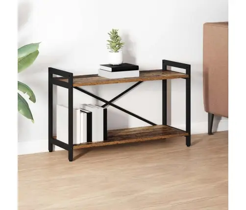 Grāmatu Skapis Vecs Koks 80 X 30 X 48.5 Cm Inženierijas Koks Vidaxl