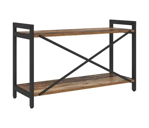 Grāmatu Skapis Vecs Koks 80 X 30 X 48.5 Cm Inženierijas Koks Vidaxl