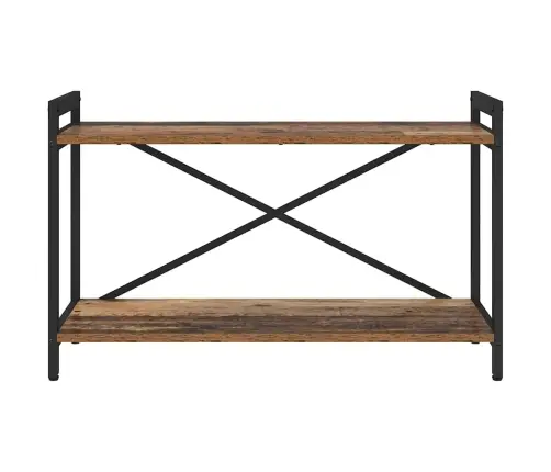 Grāmatu Skapis Vecs Koks 80 X 30 X 48.5 Cm Inženierijas Koks Vidaxl