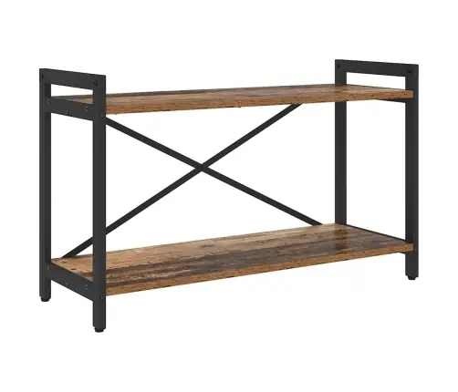 Grāmatu Skapis Vecs Koks 80 X 30 X 48.5 Cm Inženierijas Koks Vidaxl