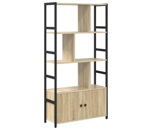 Grāmatu Plaukts Sonomas Ozola 80 X 30 X 155.5 Cm Vidaxl