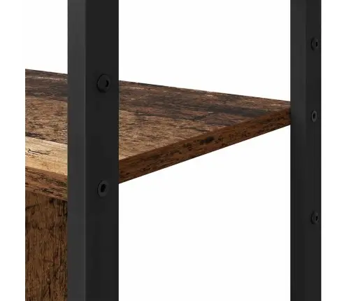 Grāmatu Plaukts Vecs Koks 80 X 30 X 155.5 Cm Inženierijas Koks Vidaxl