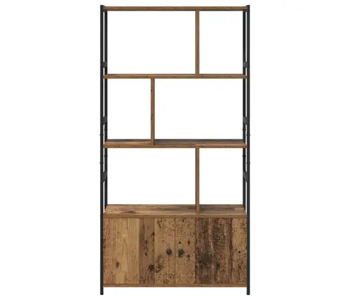 Grāmatu Plaukts Vecs Koks 80 X 30 X 155.5 Cm Inženierijas Koks Vidaxl