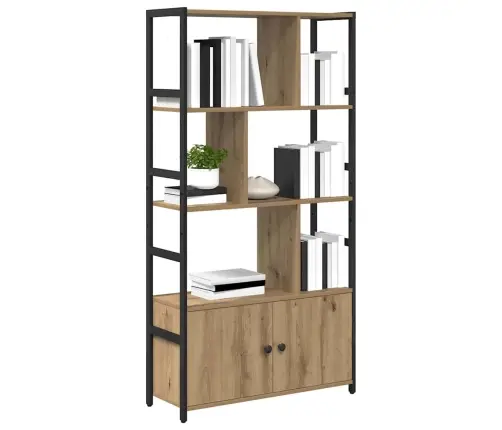 Knygų Lentyna Artisano Ąžuolo 80 X 30 X 155.5 Cm