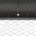Vištų Narvas Sidabro 600 X 200 X 198.5 Cm Galvanizuotas Plienas