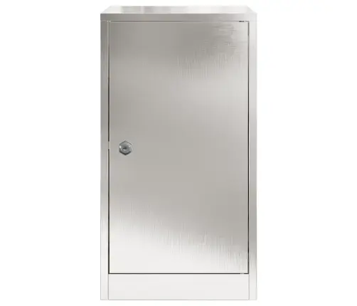 Pastkastei Melna 30 X 23 X 55 Cm Nerūsējošs Tērauds Vidaxl