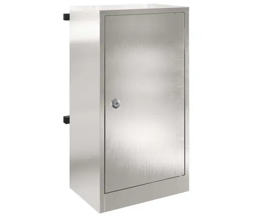 Pastkastei Melna 30 X 23 X 55 Cm Nerūsējošs Tērauds Vidaxl