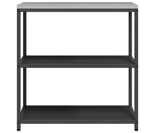 Virtuves Uzglabāšanas Plaukts Melna 60 X 50 X 92 Cm Tērauds Vidaxl