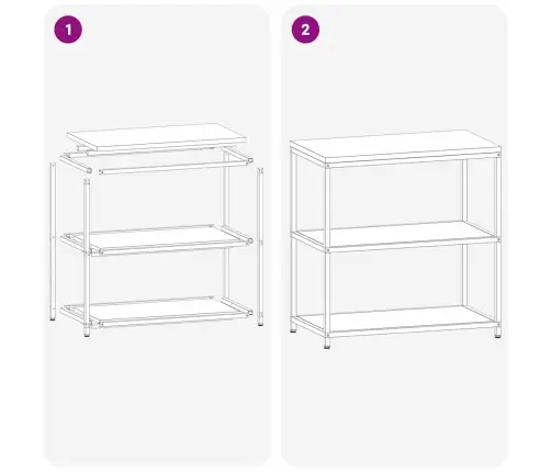 Virtuves Uzglabāšanas Plaukts Balta 60 X 50 X 92 Cm Tērauds Vidaxl