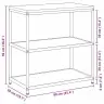 Virtuves Uzglabāšanas Plaukts Balta 60 X 50 X 92 Cm Tērauds Vidaxl
